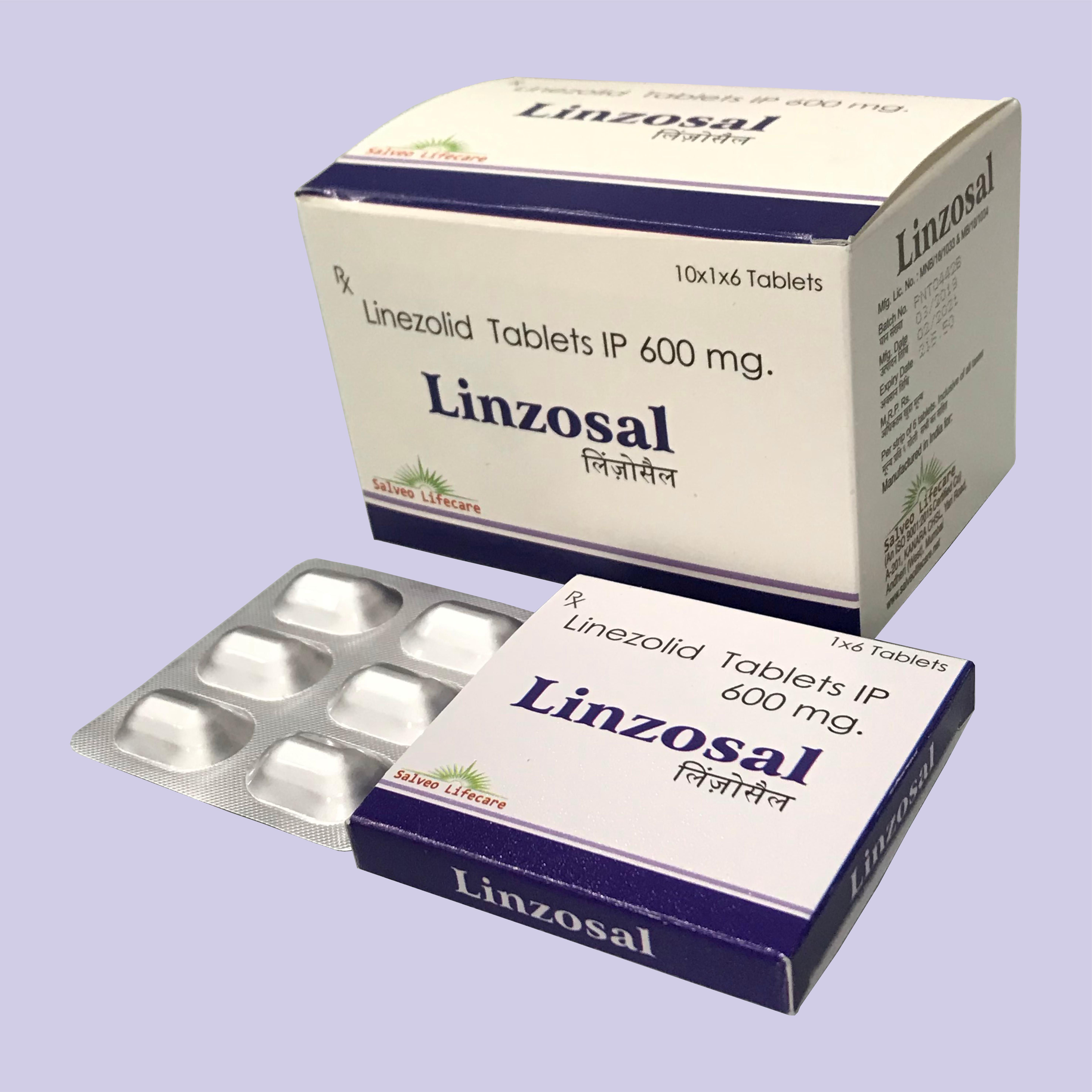 Linezolid-600 mg Tablet